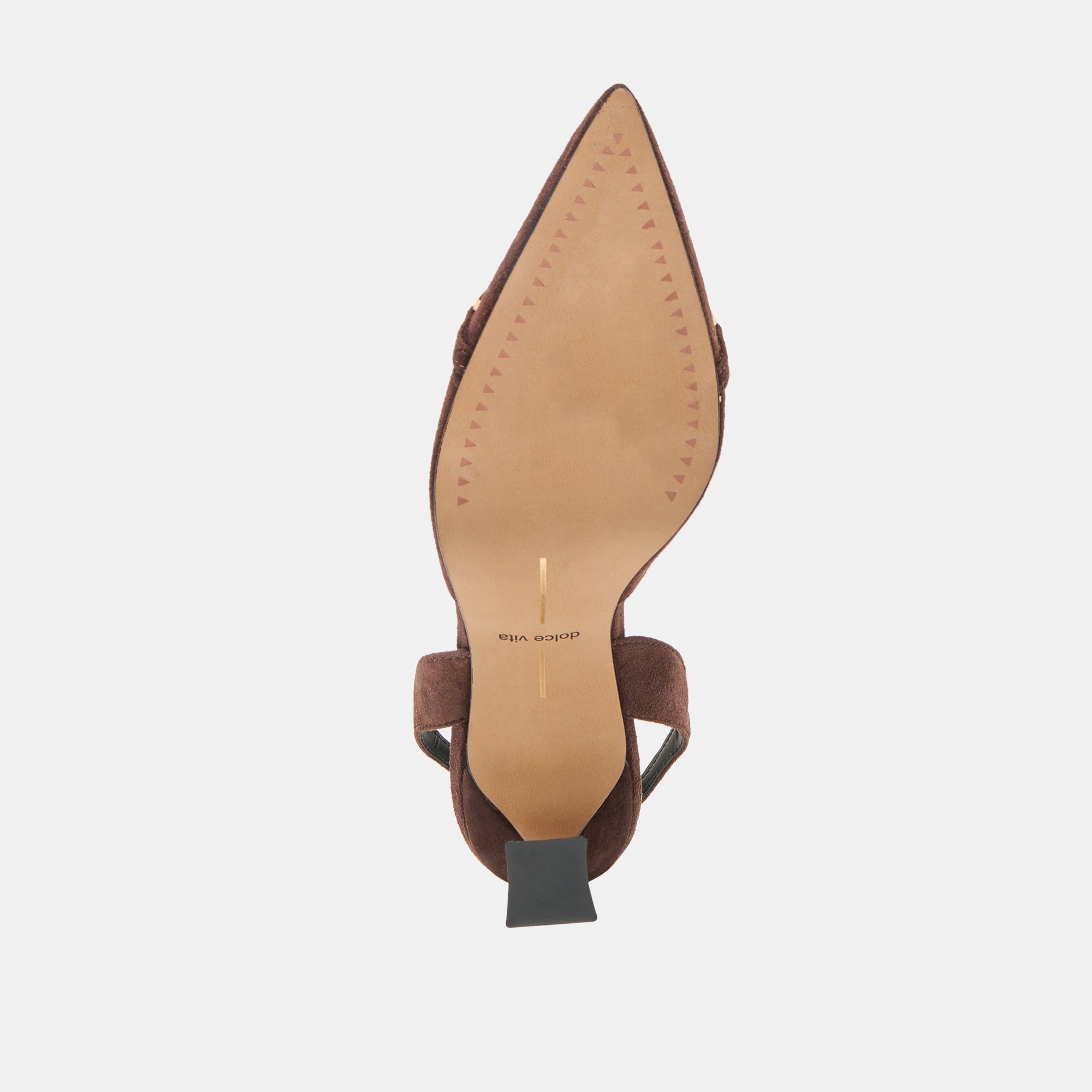 Dolce Vita SHOES | Malik Mahogany Nubuck Heels