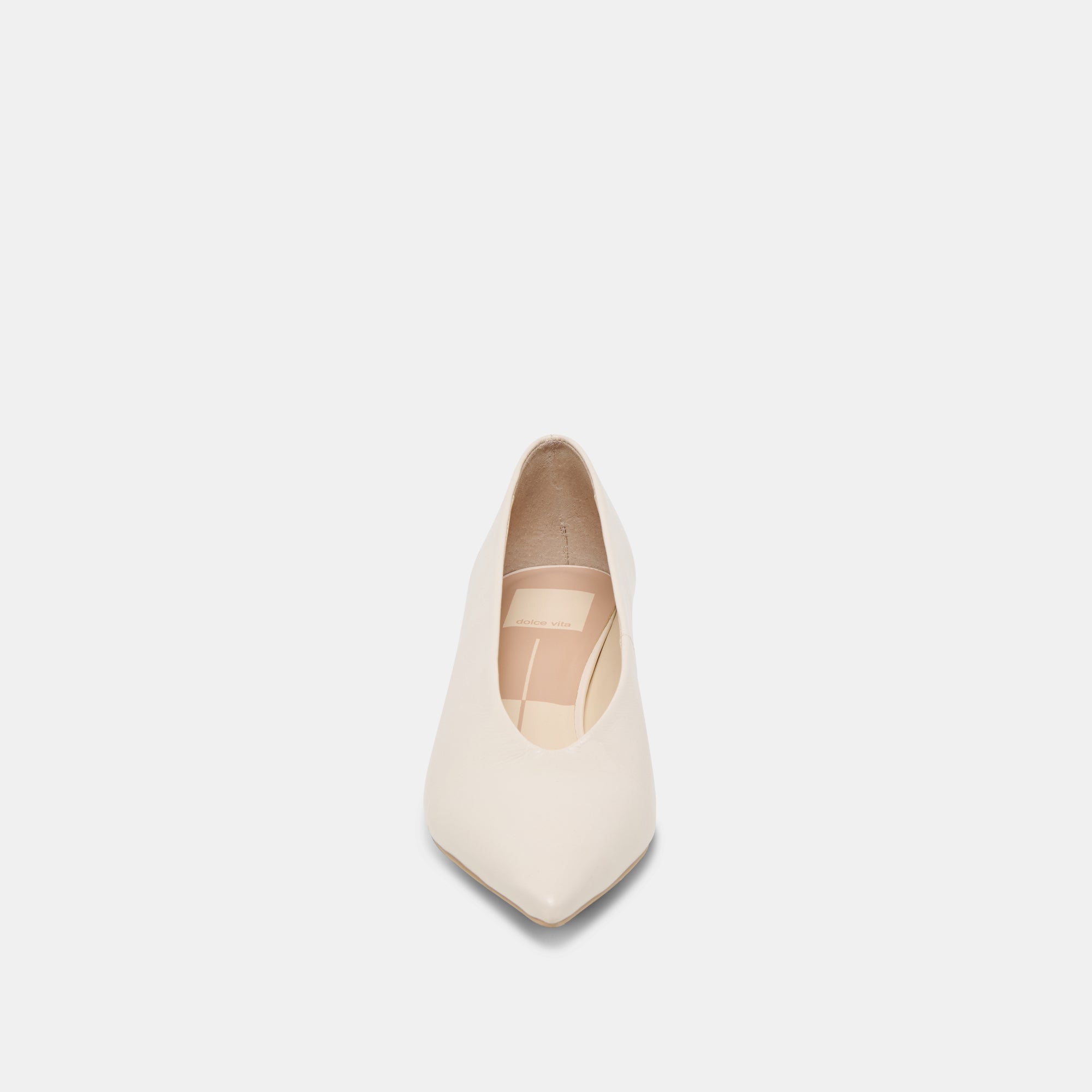 Dolce Vita SHOES | ALWYN HEELS BONE CRINKLE PATENT
 – Dolce Vita