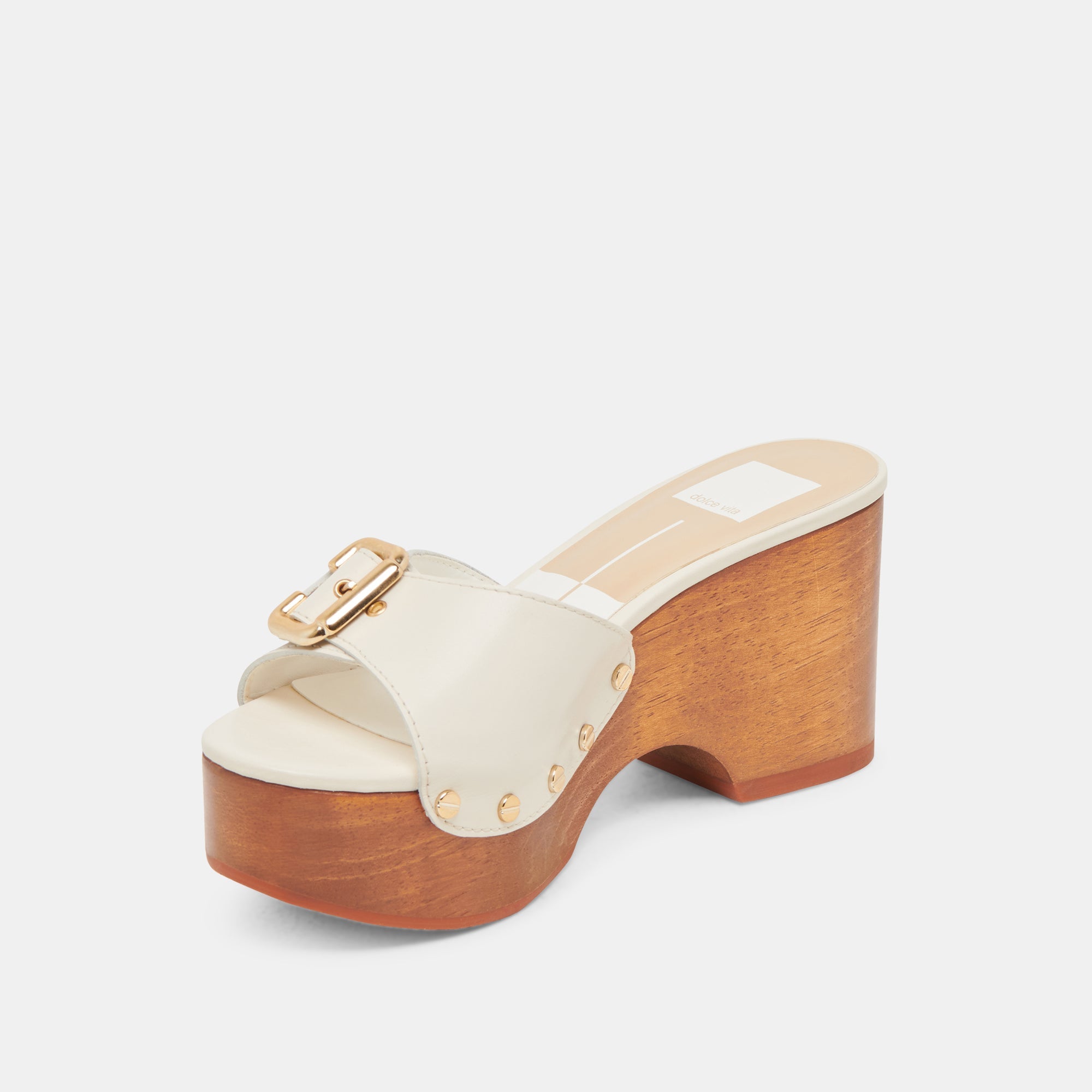 Dolce Vita SHOES | YALAH HEELS OFF WHITE LEATHER
 – Dolce Vita
