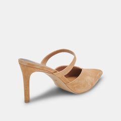 Dolce Vita SHOES | KANIKA WIDE HEELS TAN SUEDE
 – Dolce Vita