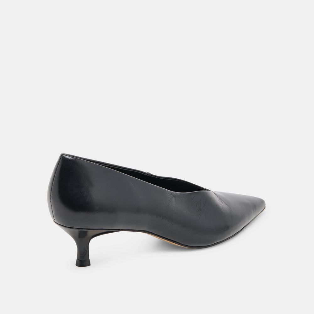 Dolce Vita SHOES | ALWYN HEELS MIDNIGHT CRINKLE PATENT
 – Dolce Vita
