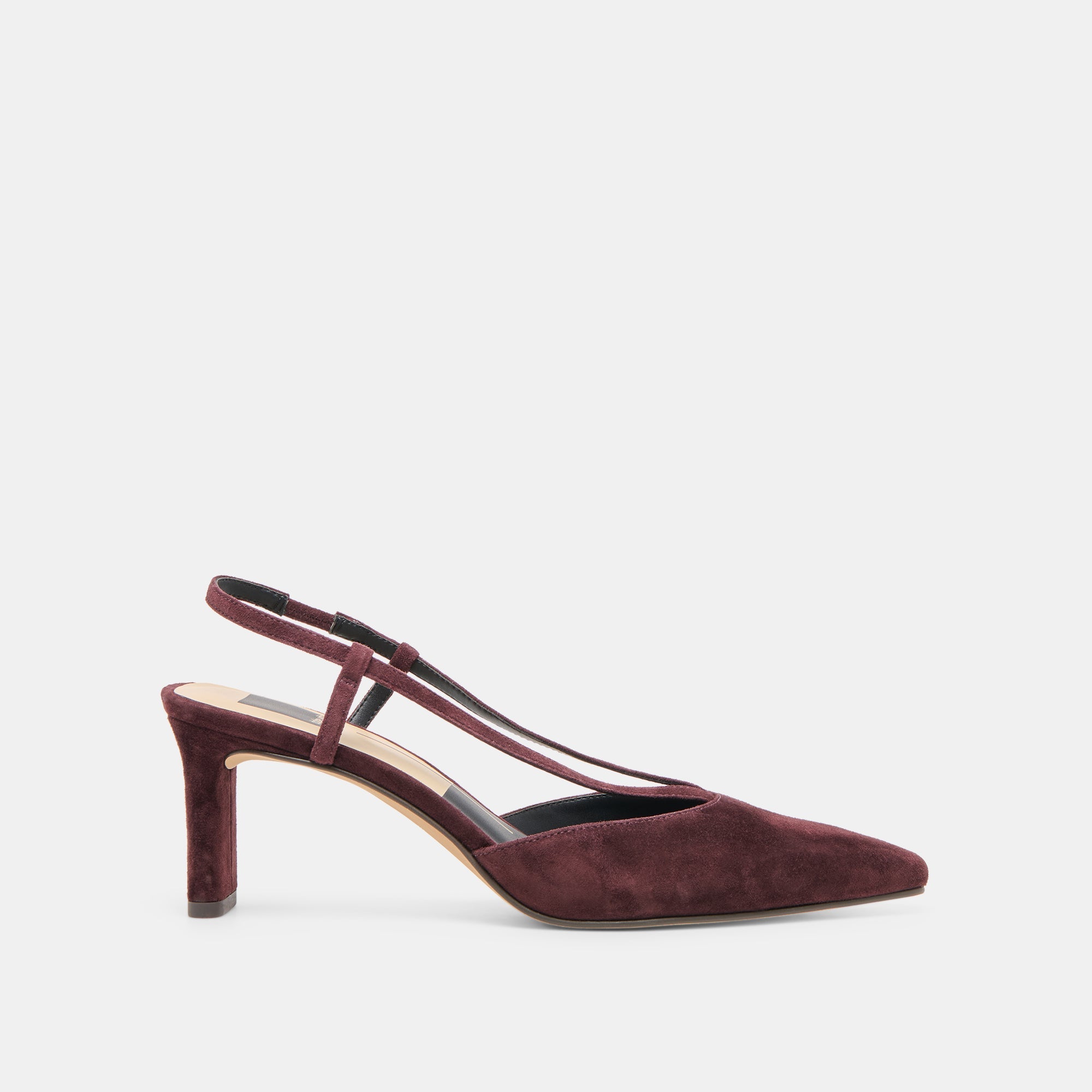 Dolce Vita SHOES | Ginay Mulberry Suede Heels