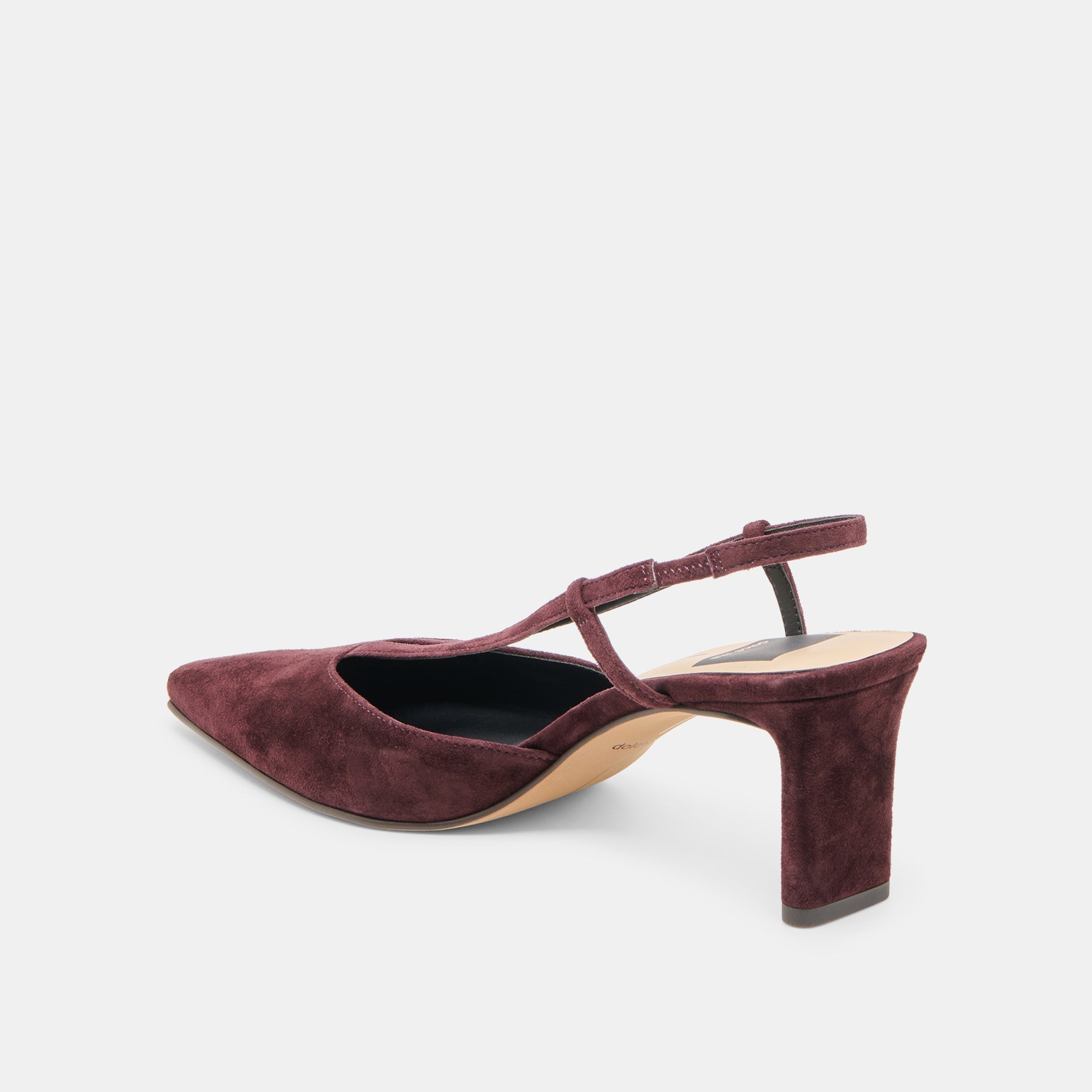 Dolce Vita SHOES | Ginay Mulberry Suede Heels