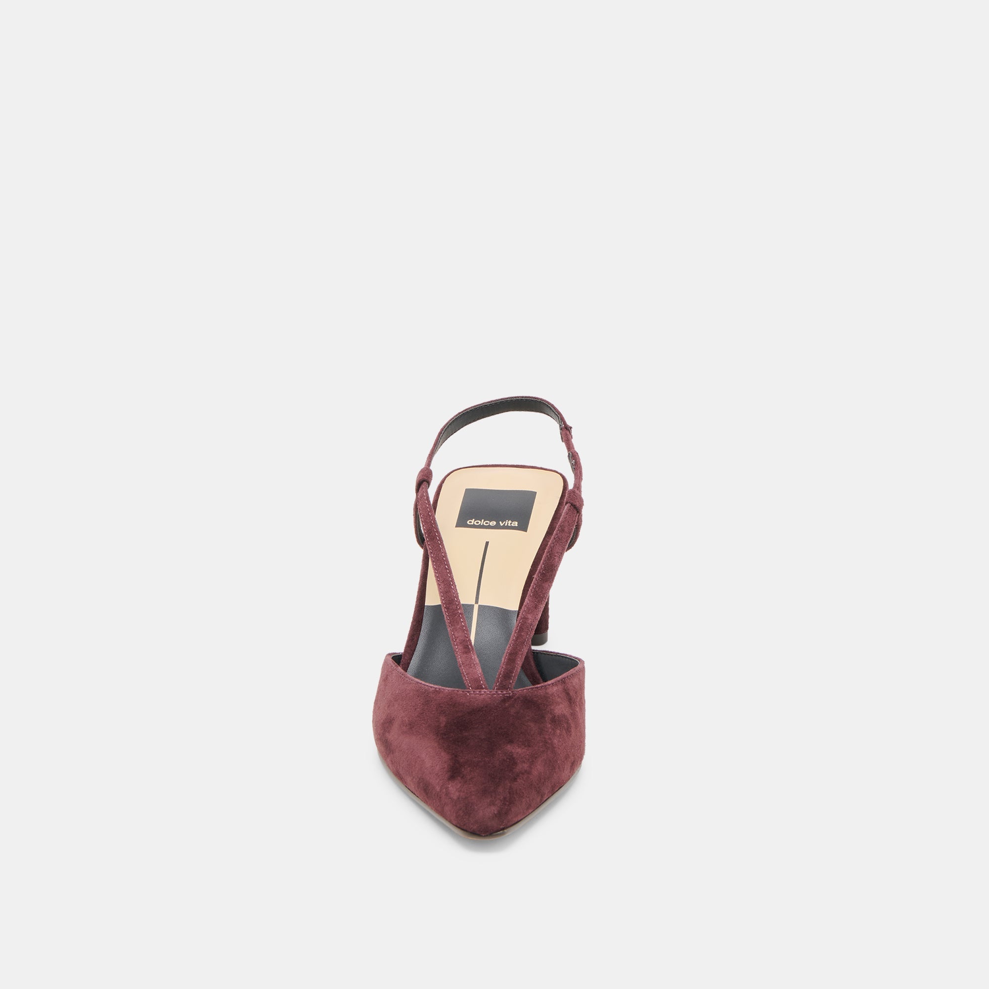 Dolce Vita SHOES | Ginay Mulberry Suede Heels