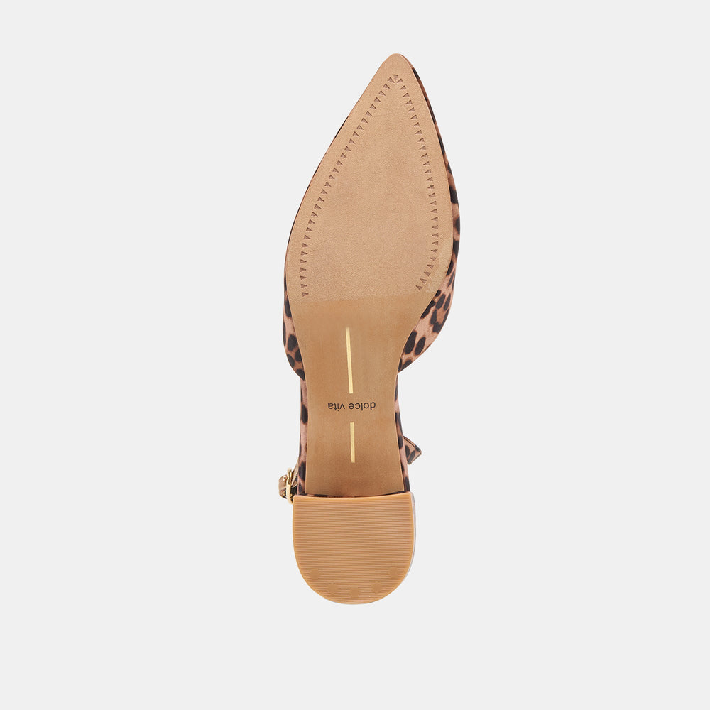 Dolce Vita SHOES | Carel Dk Leopard Satin Heels
