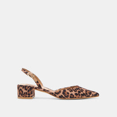 Dolce Vita SHOES | Carel Dk Leopard Satin Heels