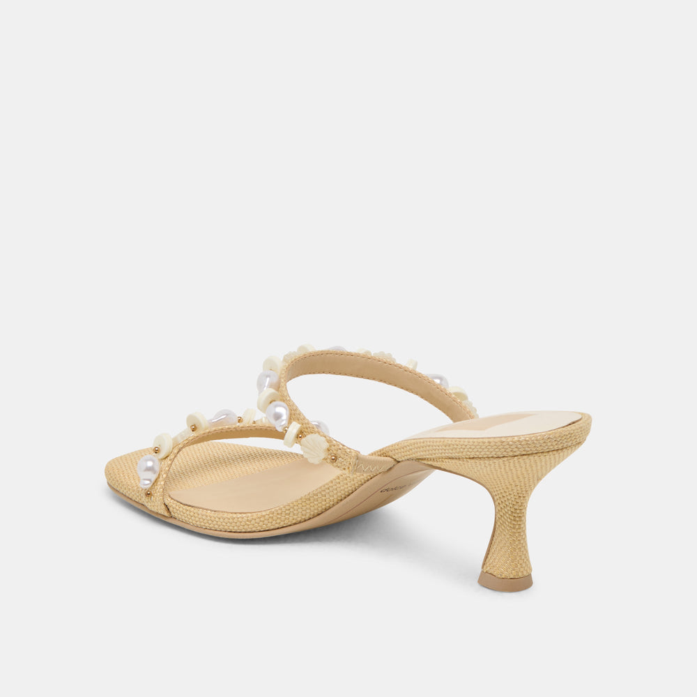 Dolce Vita SHOES | GRASON HEELS LT NATURAL RAFFIA
 – Dolce Vita