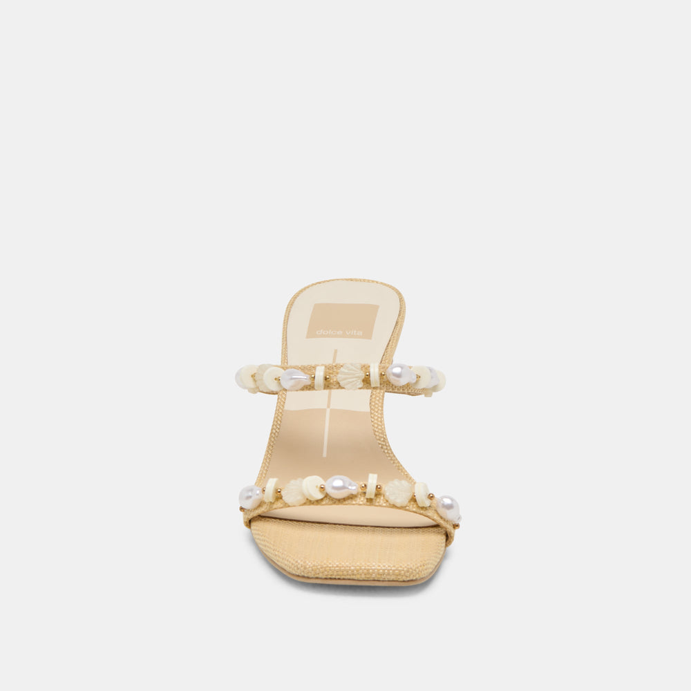 Dolce Vita SHOES | GRASON HEELS LT NATURAL RAFFIA
 – Dolce Vita