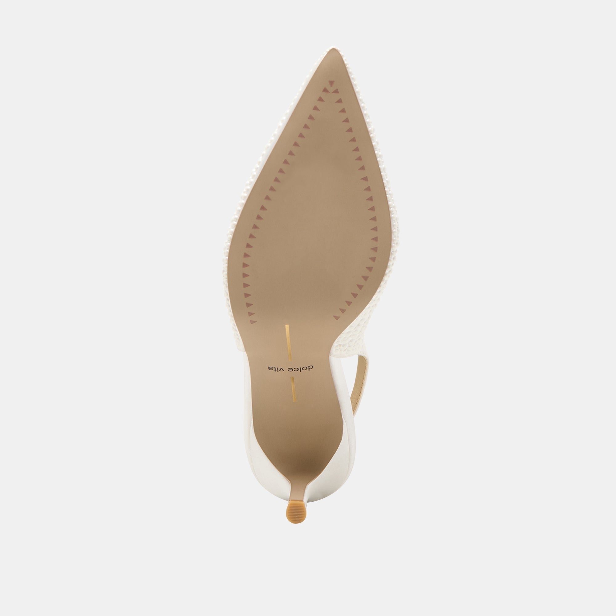 Dolce Vita SHOES | Elasi Pearl Off White Satin Heels