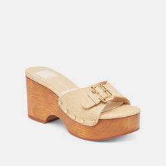 Dolce Vita SHOES | YALAH HEELS LT NATURAL RAFFIA
 – Dolce Vita