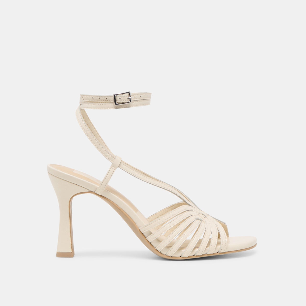 Dolce Vita SHOES | Nivana Off White Crinkle Patent Heels