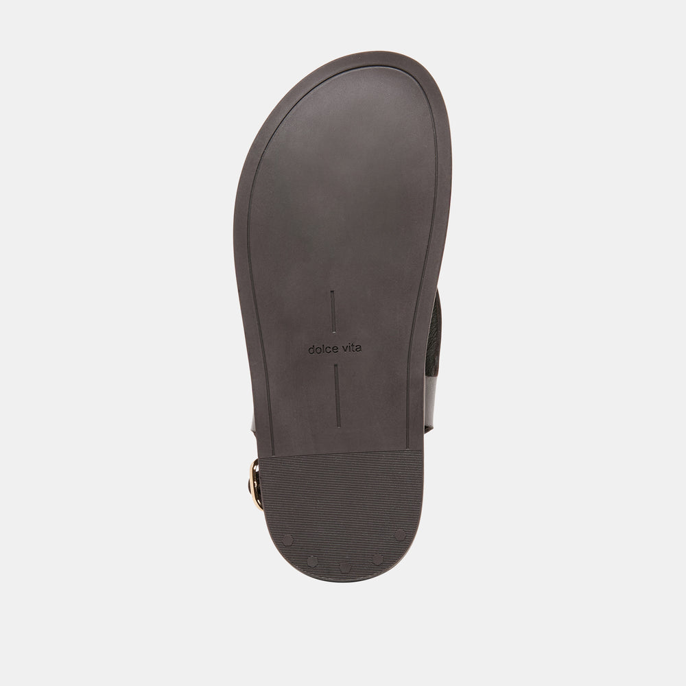 Dolce Vita SHOES | Jony Dk Brown Leather Sandals
