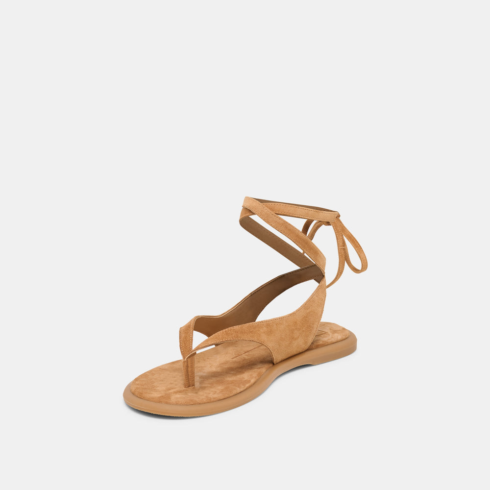 Dolce Vita SHOES | Jayden Teak Suede Sandals