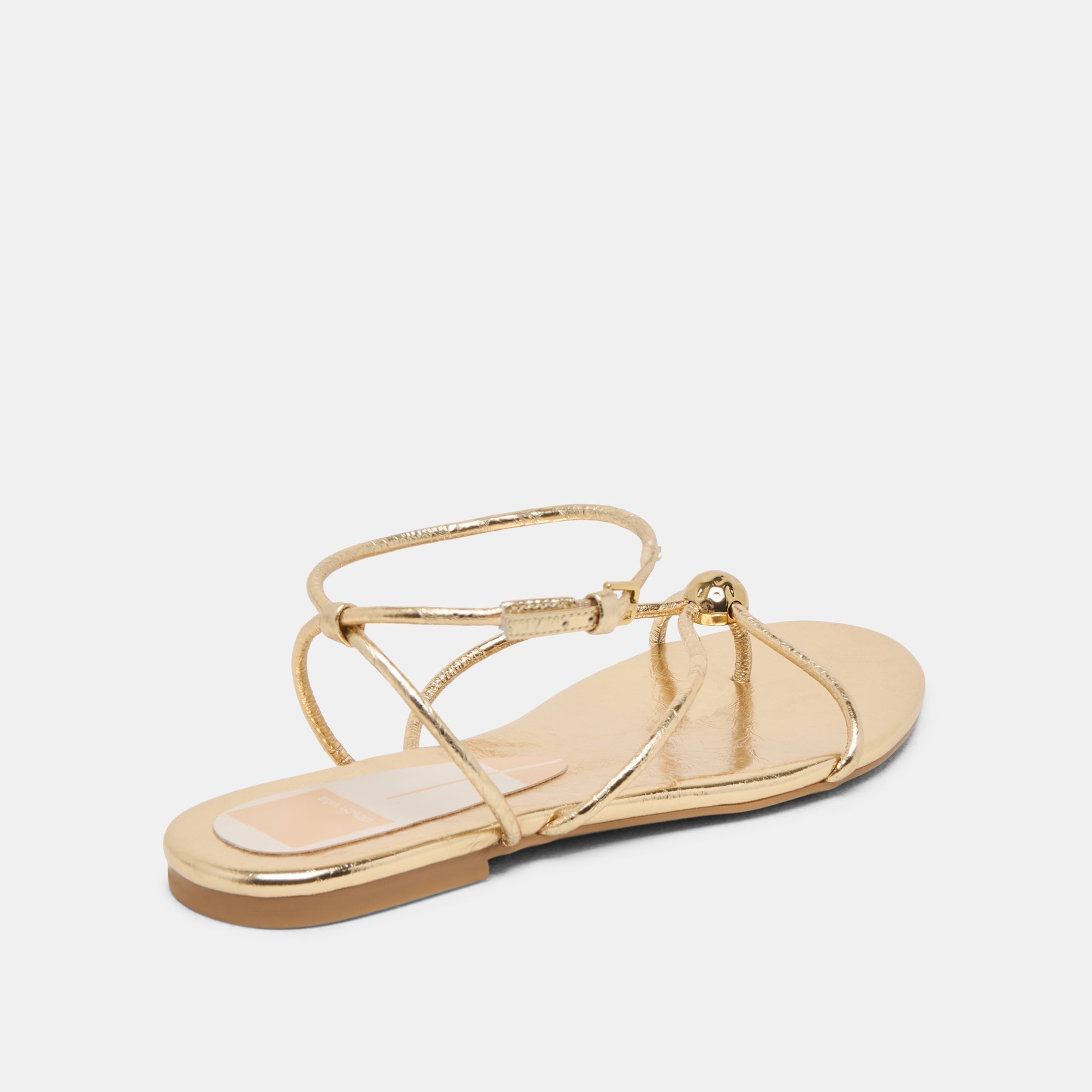 Dolce Vita SHOES | Kenley Gold Leather Sandals