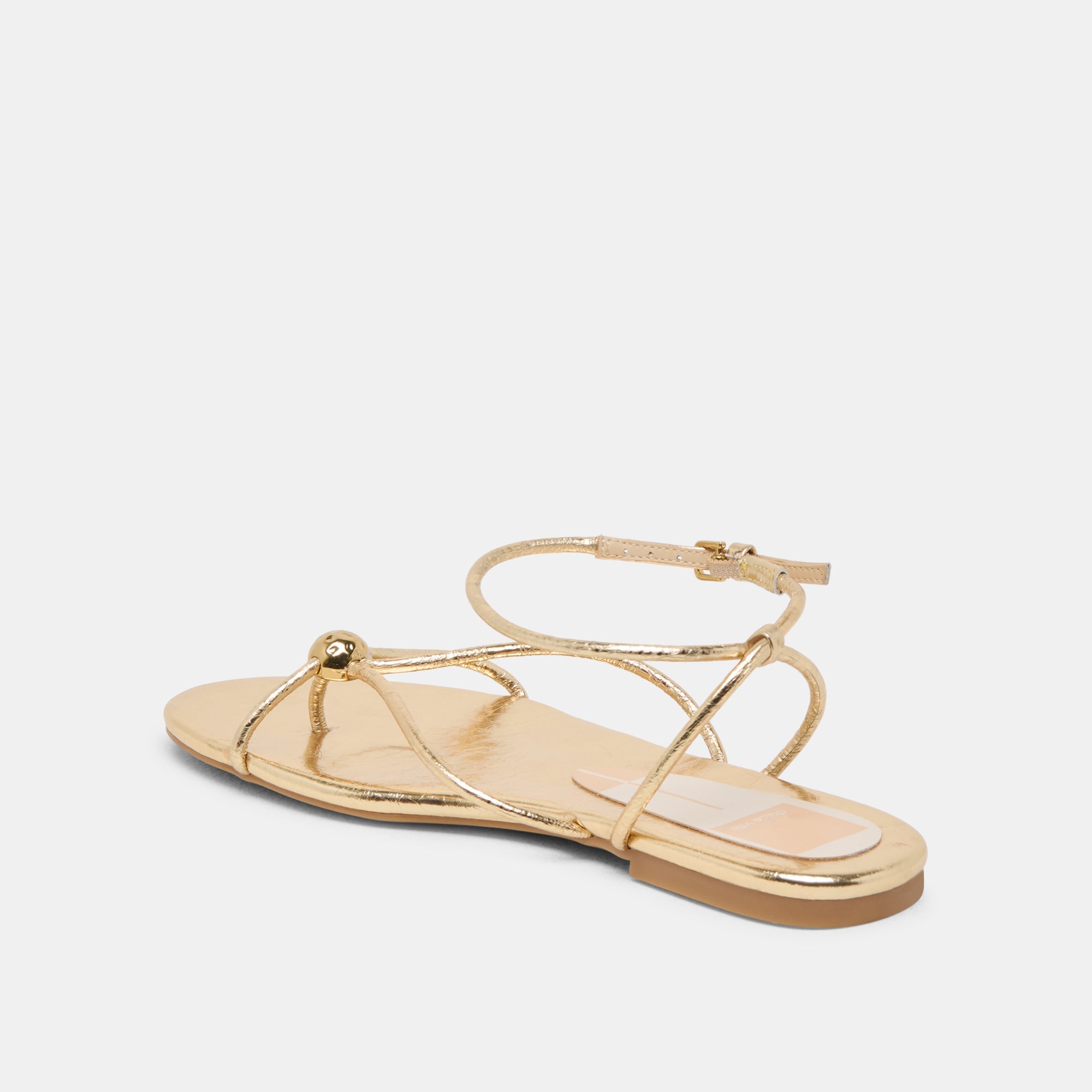Dolce Vita SHOES | Kenley Gold Leather Sandals