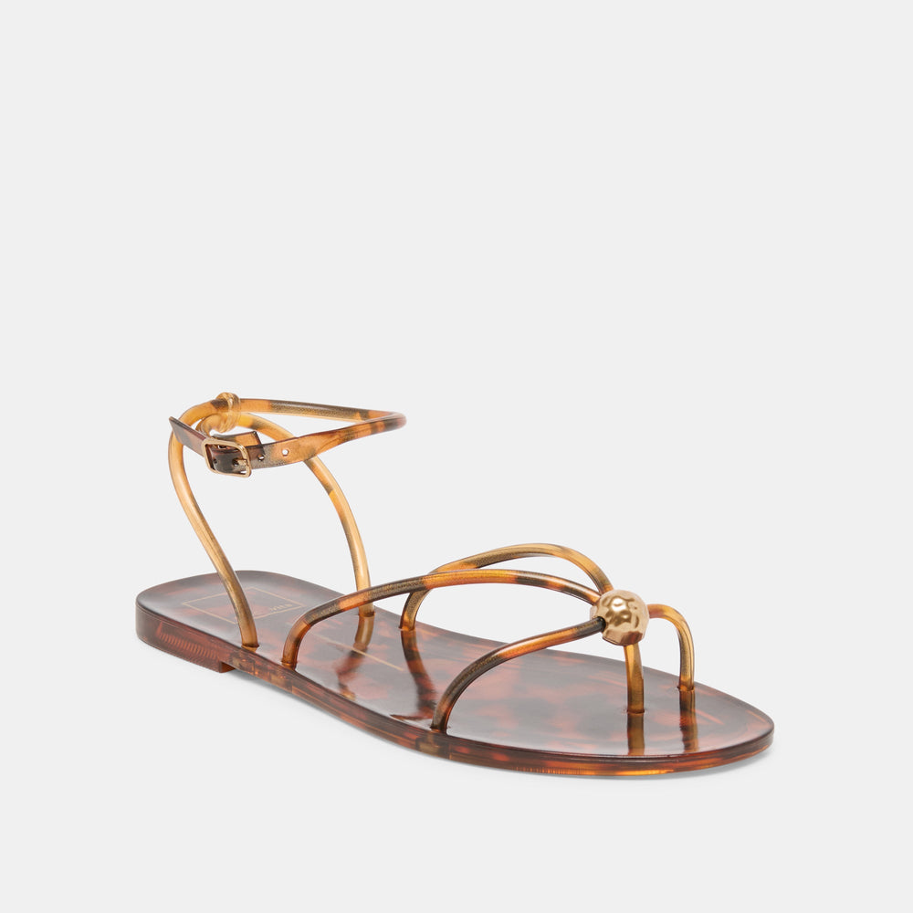 Dolce Vita SHOES | Kenley Vinyl Tortoise Jelly Sandals