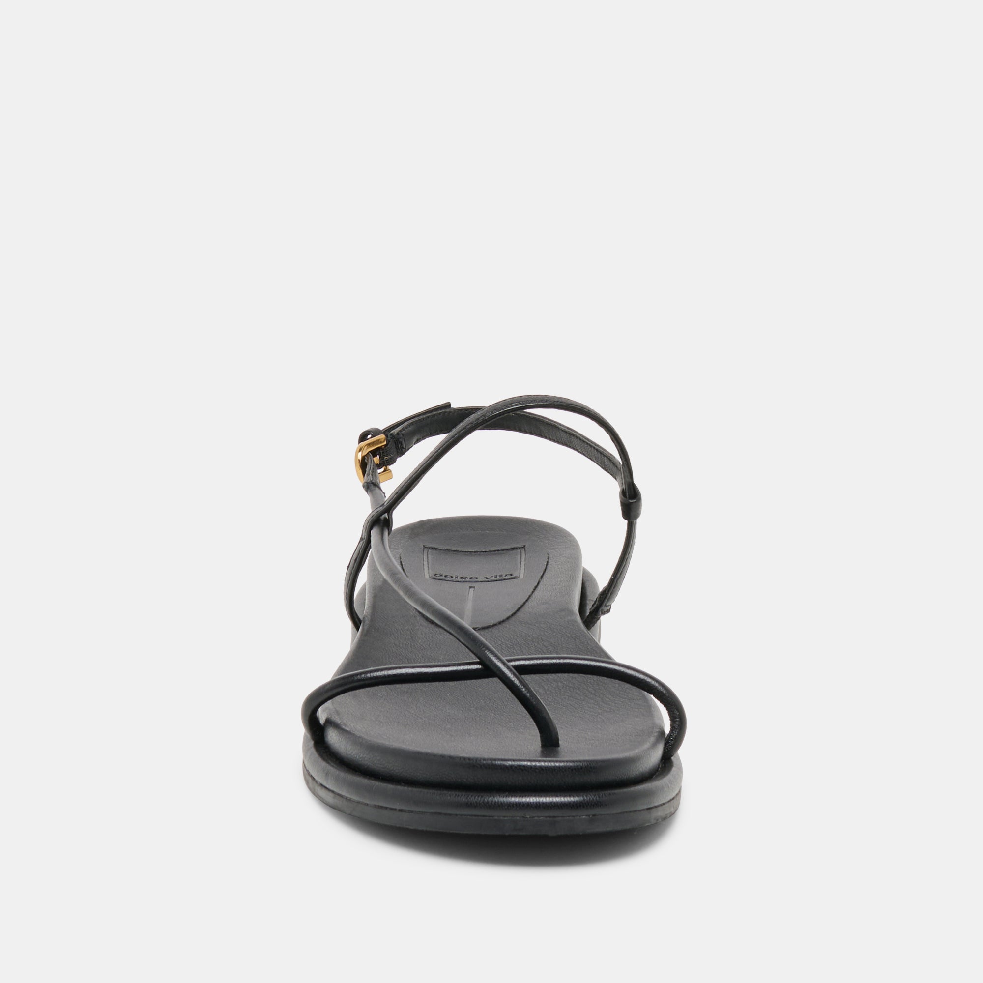 Dolce Vita SHOES | Dom Black Leather Sandals