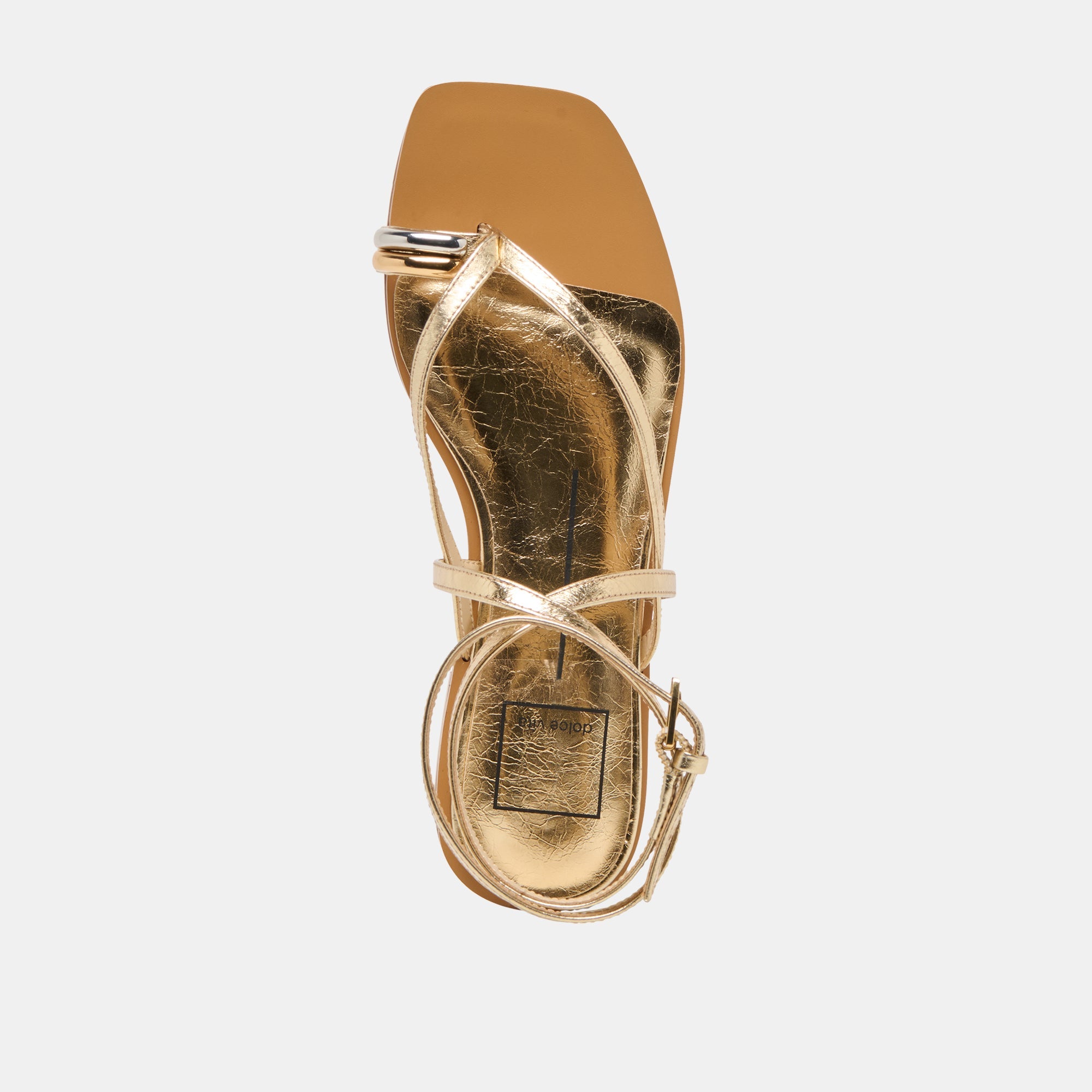 Dolce Vita SHOES | Tyrice Gold Leather Sandals