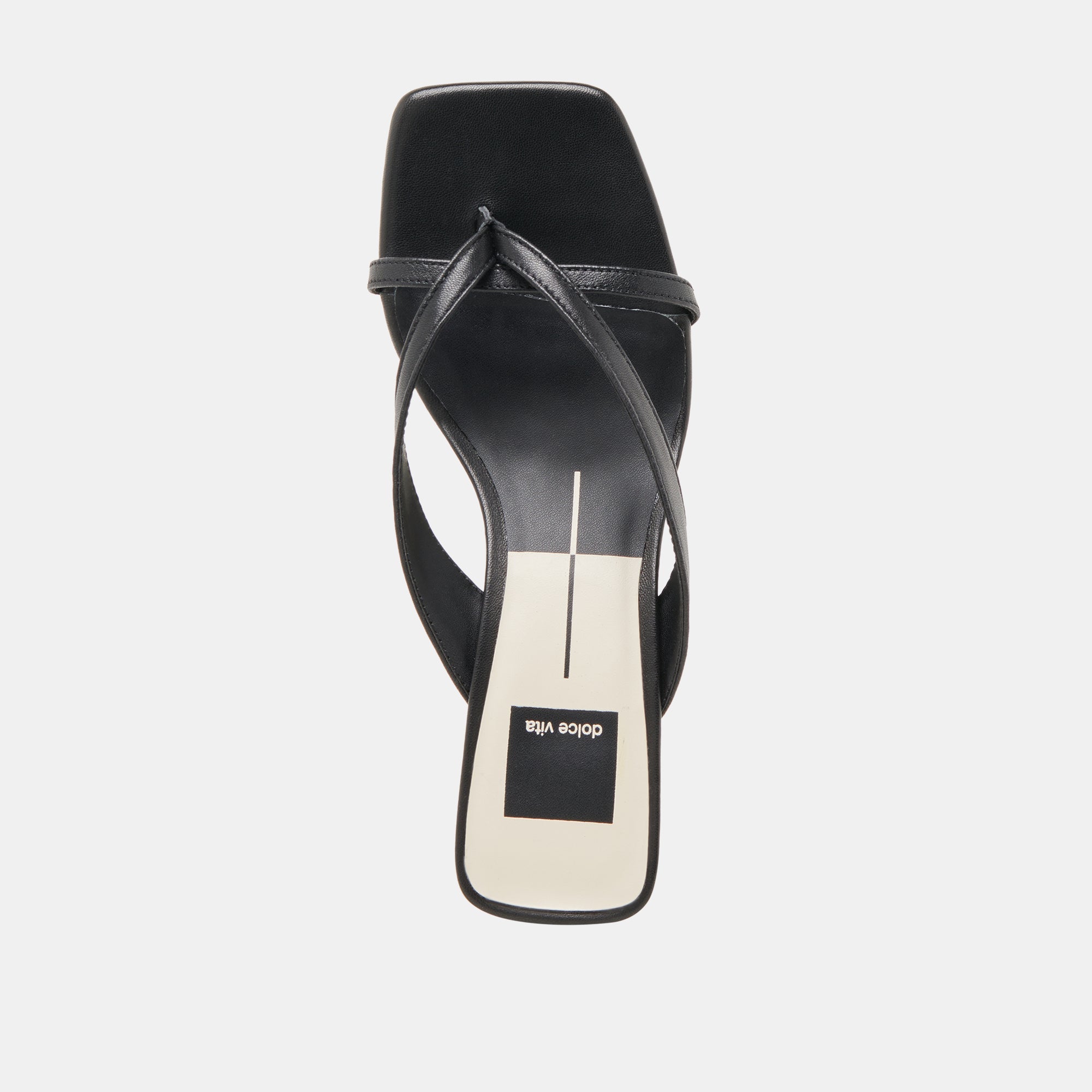 Dolce Vita SHOES | BREVEL HEELS ONYX LEATHER
 – Dolce Vita