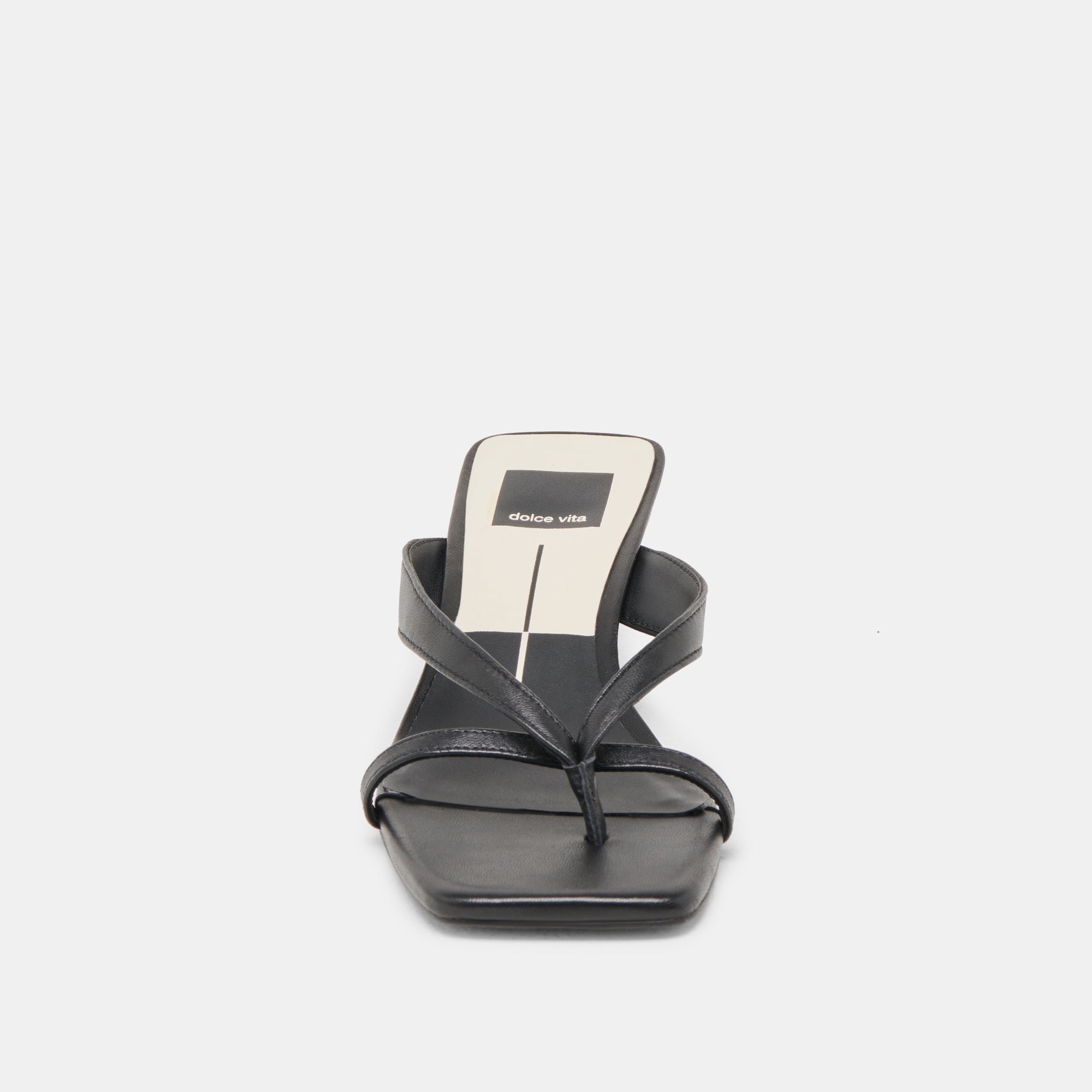 Dolce Vita SHOES | BREVEL HEELS ONYX LEATHER
 – Dolce Vita