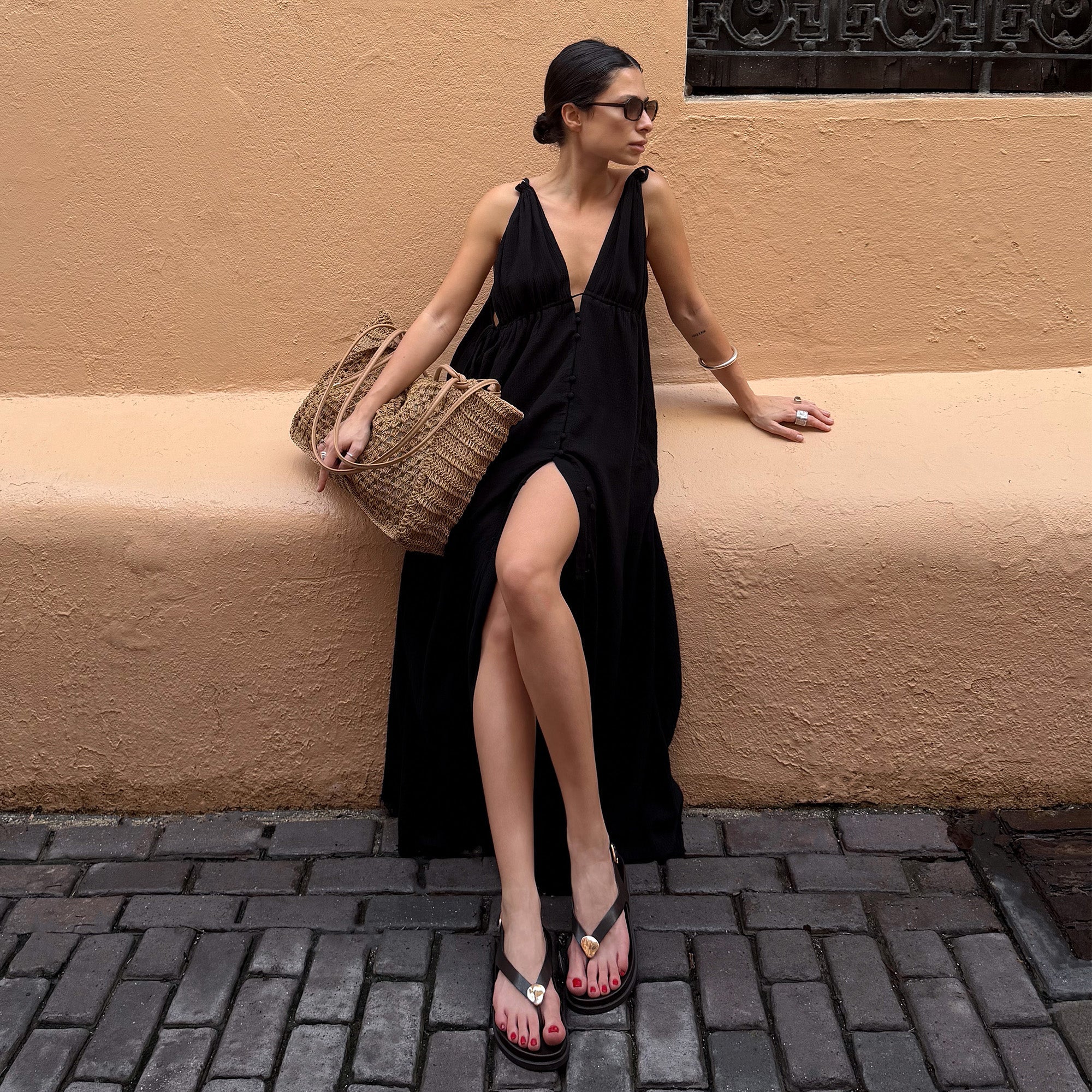 Dolce Vita SHOES | Jony Black Leather Sandals