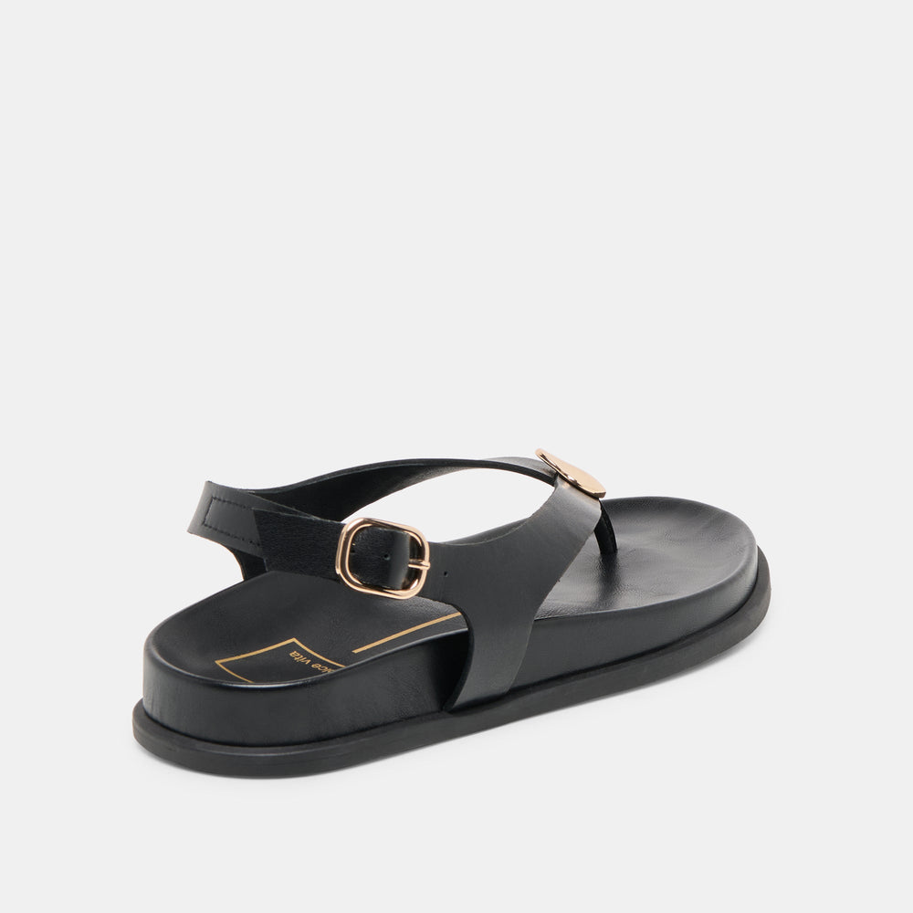 Dolce Vita SHOES | Jony Black Leather Sandals
