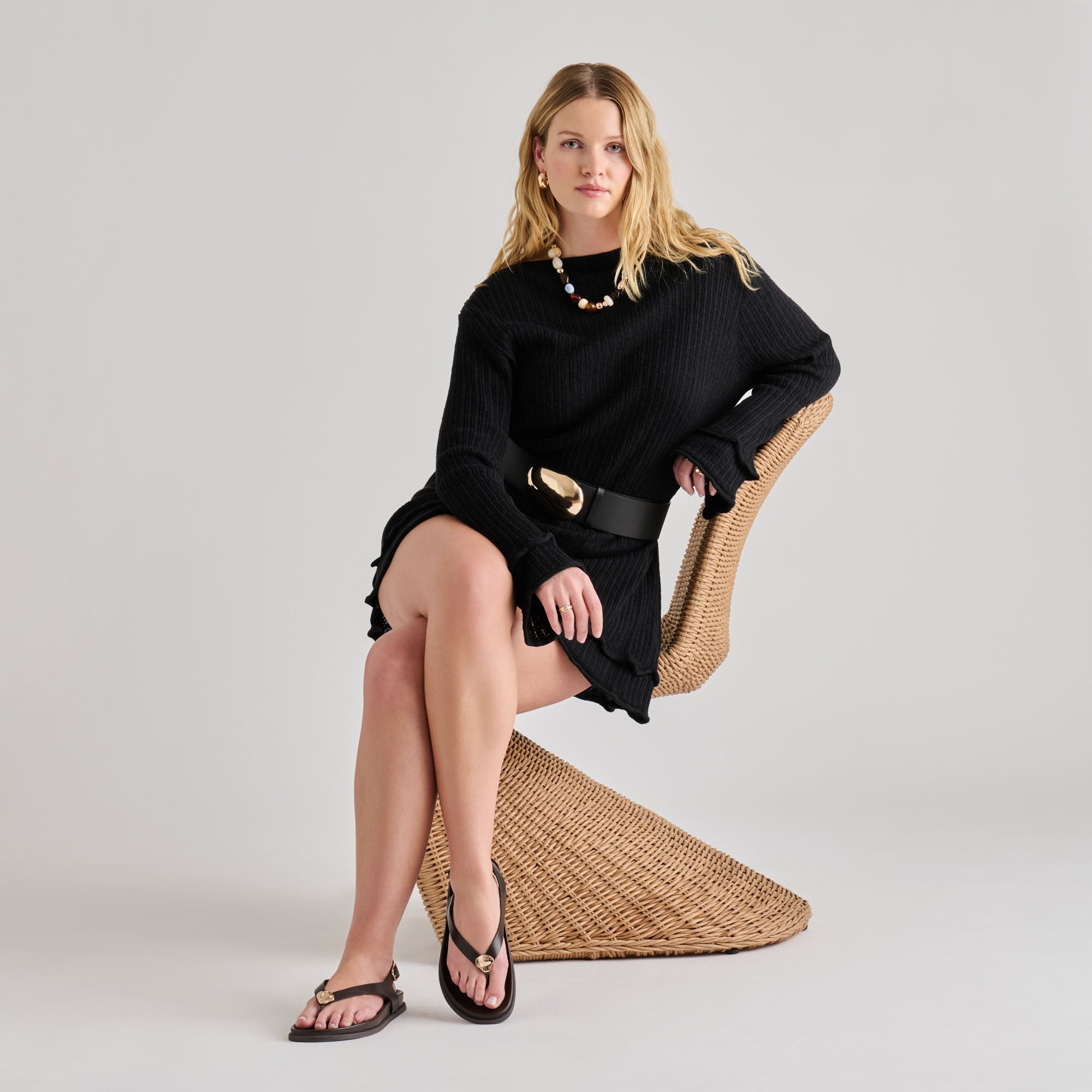 Dolce Vita SHOES | Jony Black Leather Sandals