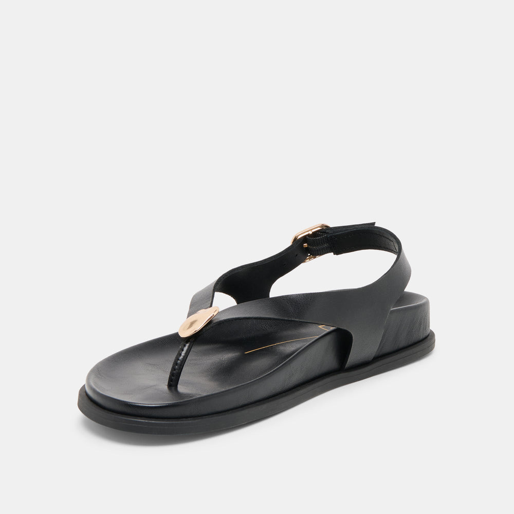 Dolce Vita SHOES | Jony Black Leather Sandals