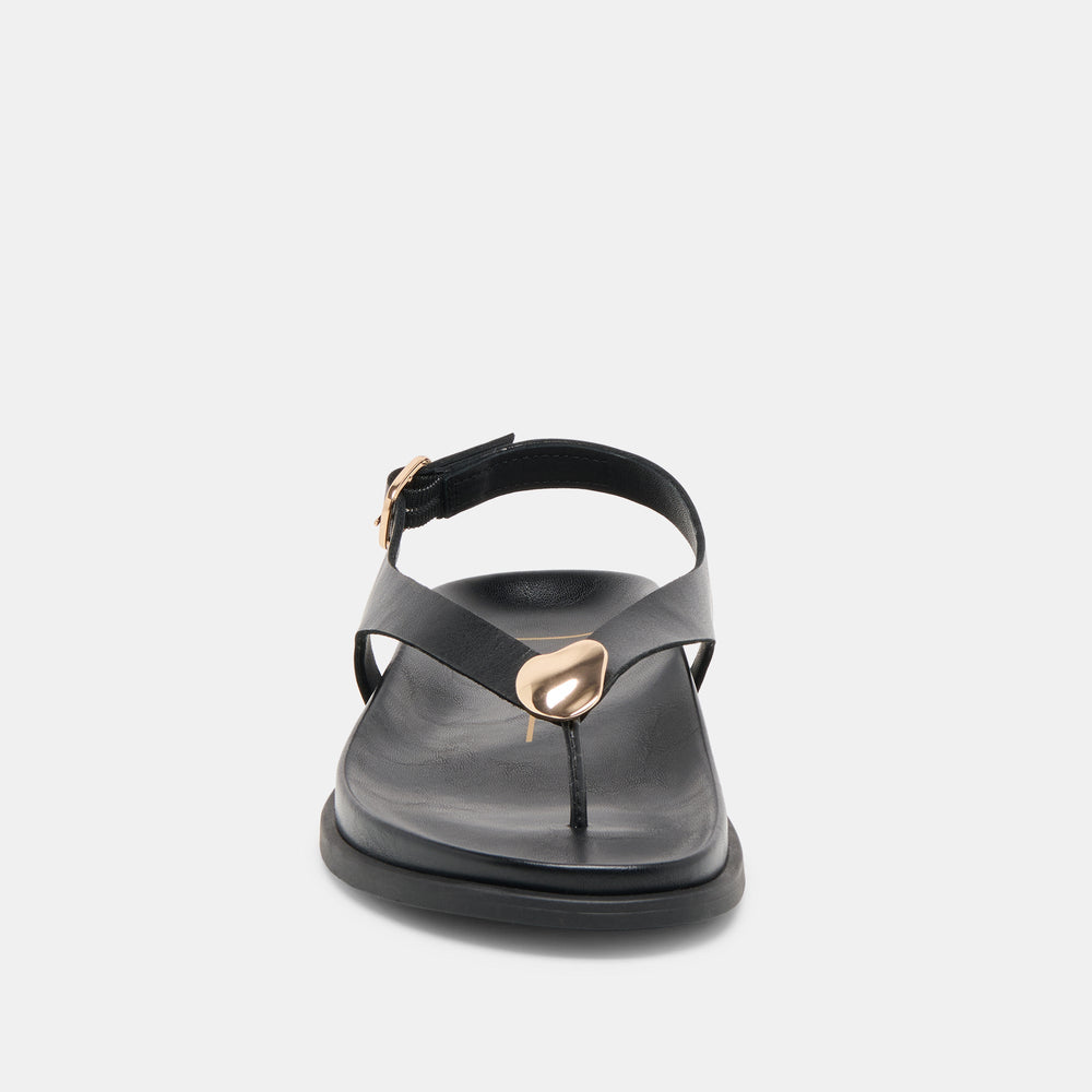 Dolce Vita SHOES | Jony Black Leather Sandals