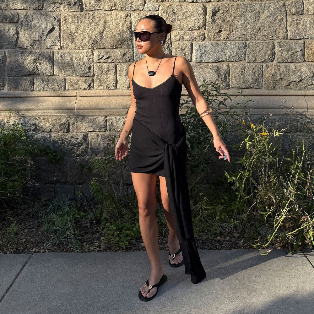 Dolce Vita SHOES | Jaina Black Leather Sandals