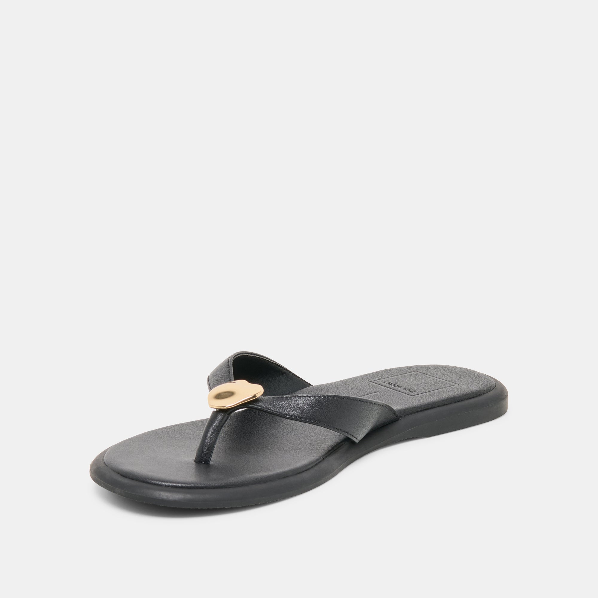 Dolce Vita SHOES | Jaina Black Leather Sandals