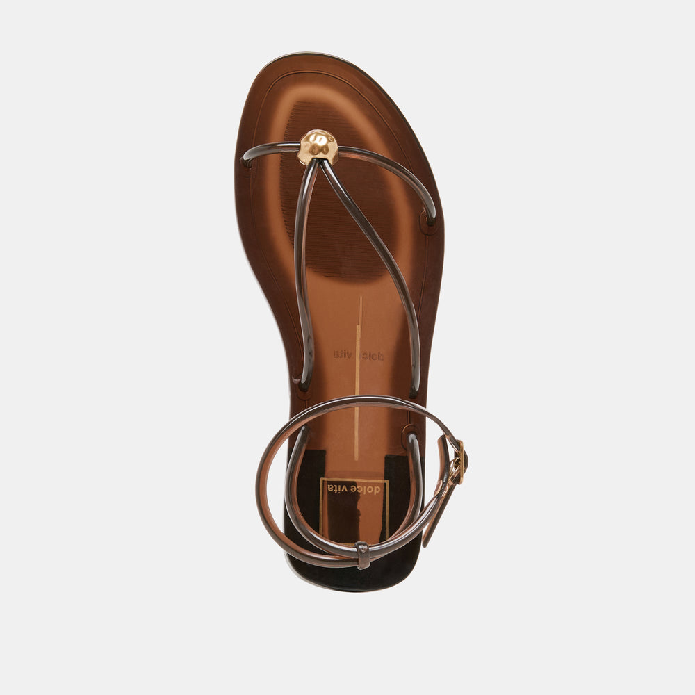 Dolce Vita SHOES | Kenley Vinyl Chocolate Jelly Sandals