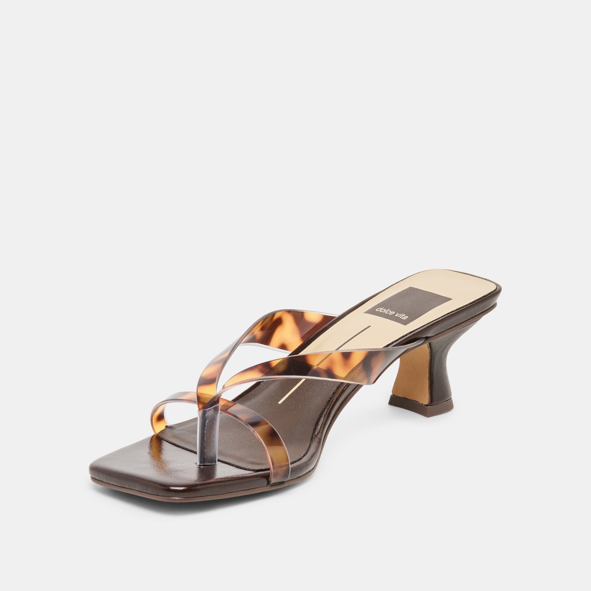 Dolce Vita SHOES | Brevel Vinyl Tortoise Jelly Heels