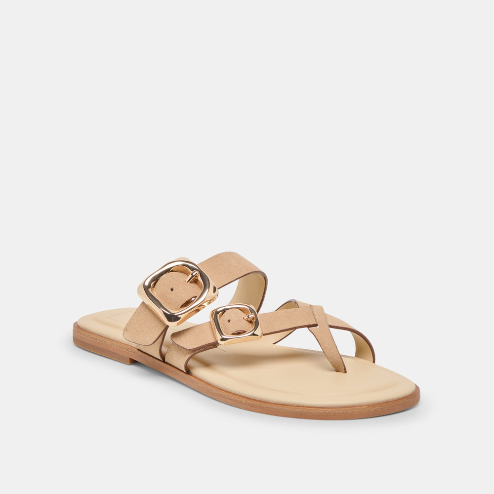 Dolce Vita SHOES | Shore Camel Suede Sandals