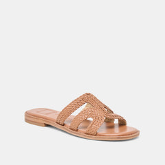 Dolce Vita SHOES | EMON Caramel Stella Slide Open-Toe Sandals