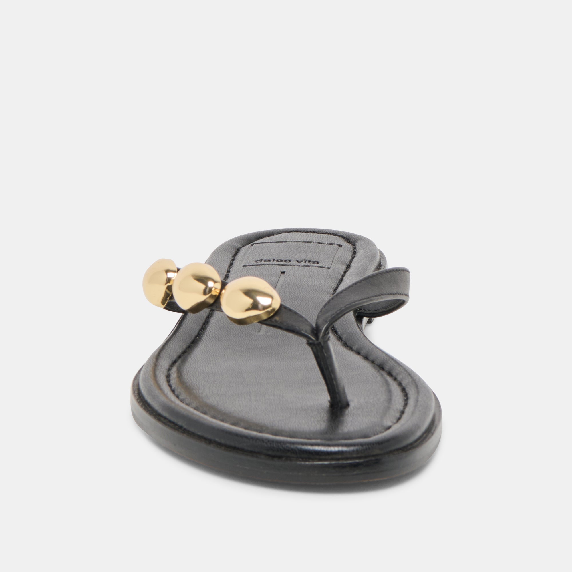 Dolce Vita SHOES | Juny Black Leather Sandals