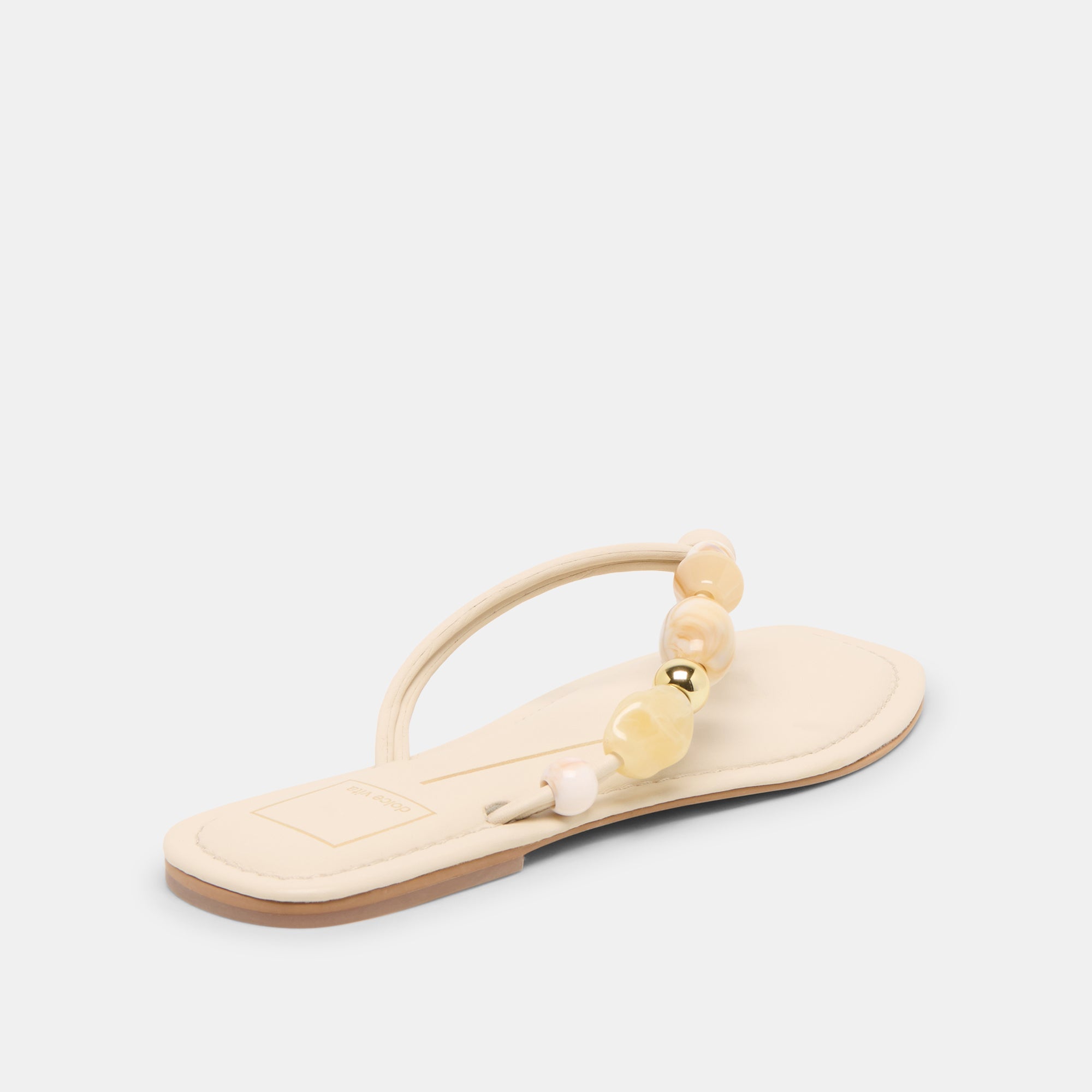 Dolce Vita SHOES | Cely Ivory Leather Sandals