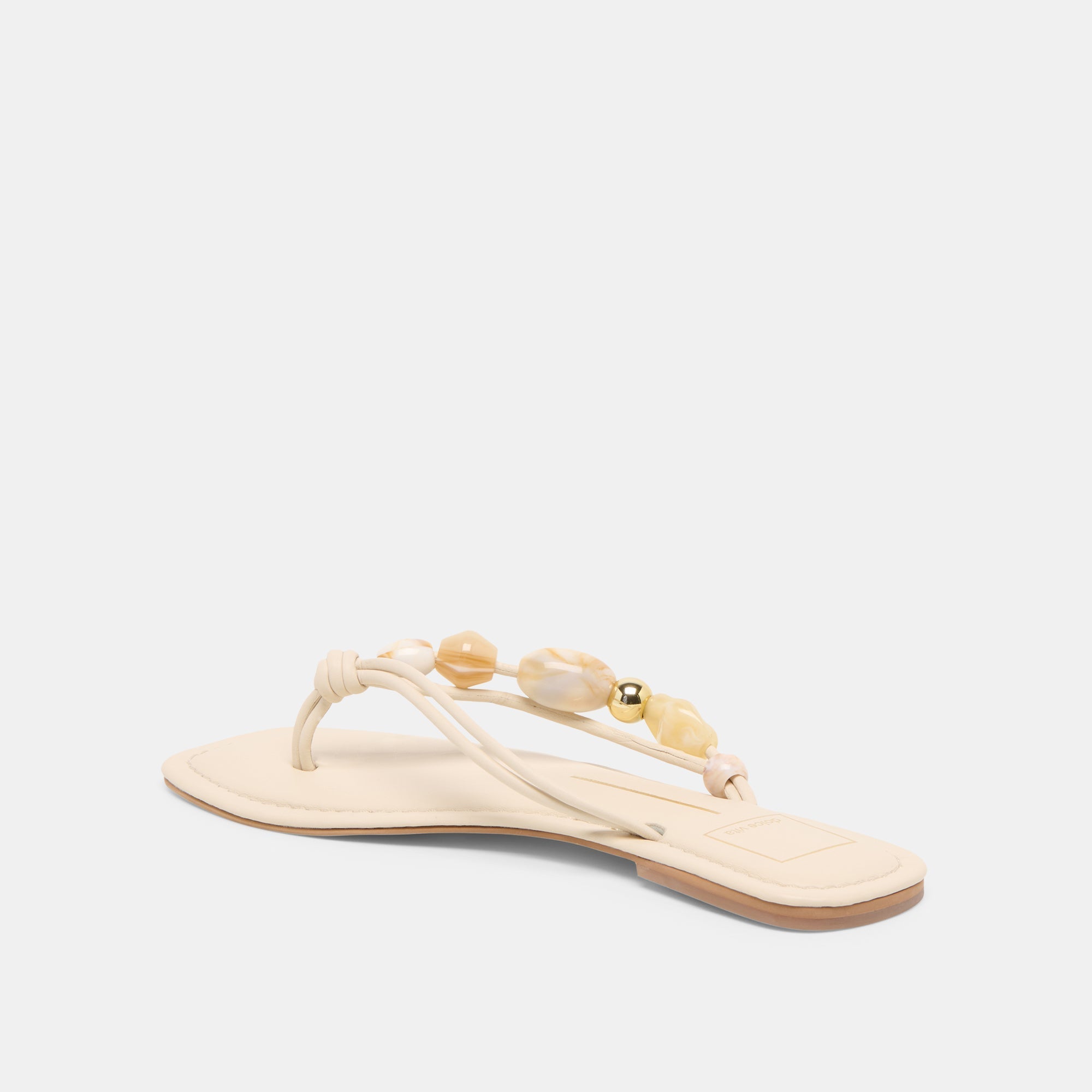 Dolce Vita SHOES | Cely Ivory Leather Sandals