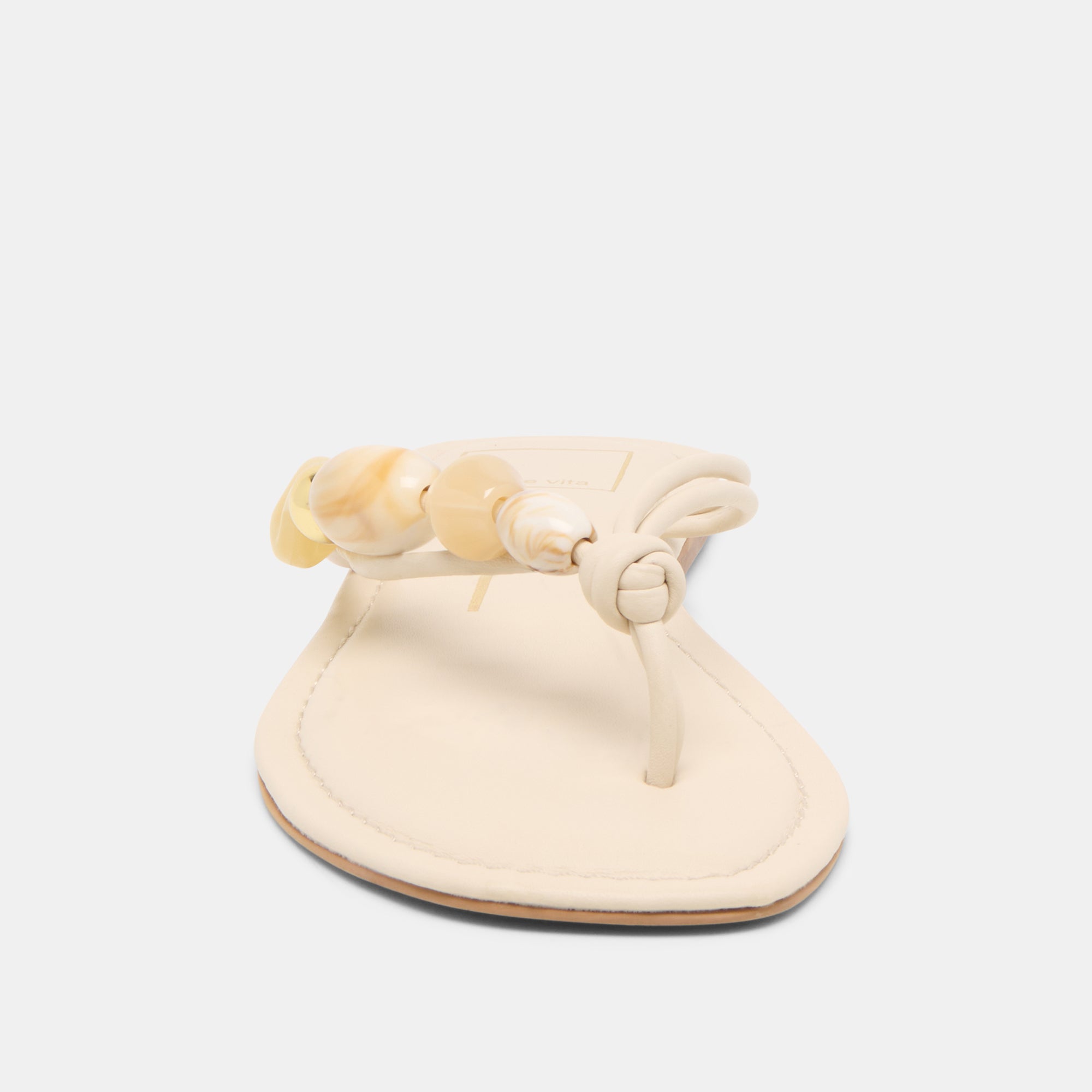 Dolce Vita SHOES | Cely Ivory Leather Sandals