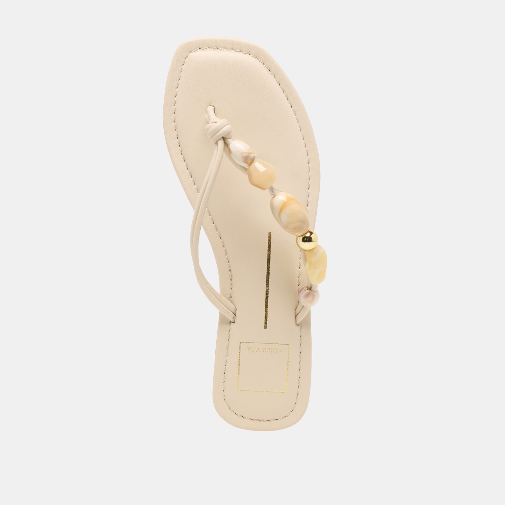 Dolce Vita SHOES | Cely Ivory Leather Sandals