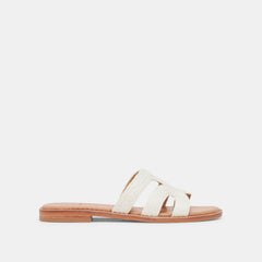 Dolce Vita SHOES | EMON SANDALS WHITE RAFFIA
 – Dolce Vita