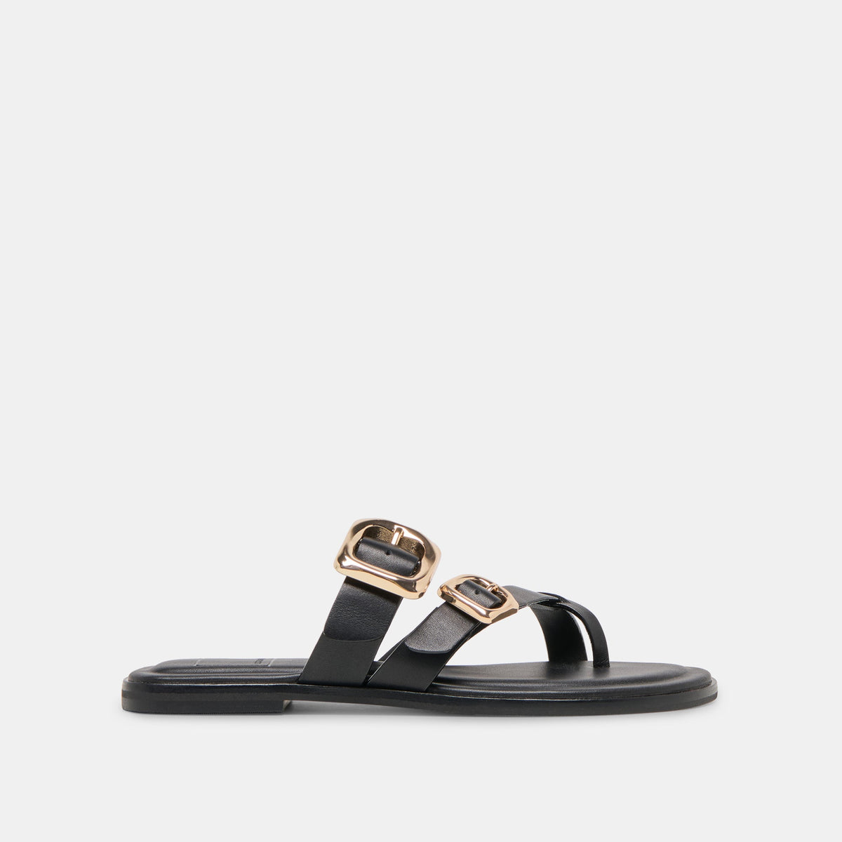 Dolce Vita SHOES | Shore Black Leather Sandals