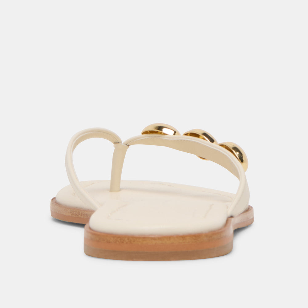Dolce Vita SHOES | Juny Off White Leather Sandals