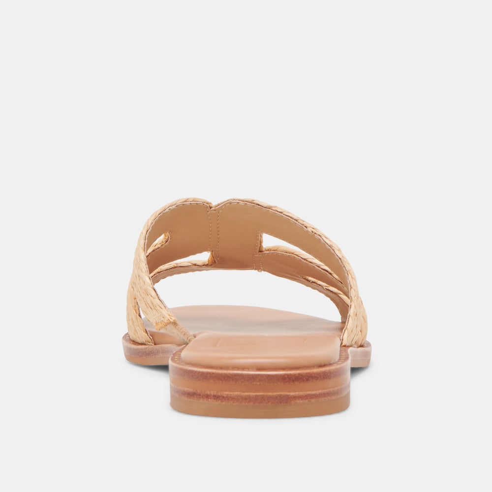 Dolce Vita SHOES | EMON SANDALS LT NATURAL RAFFIA
 – Dolce Vita