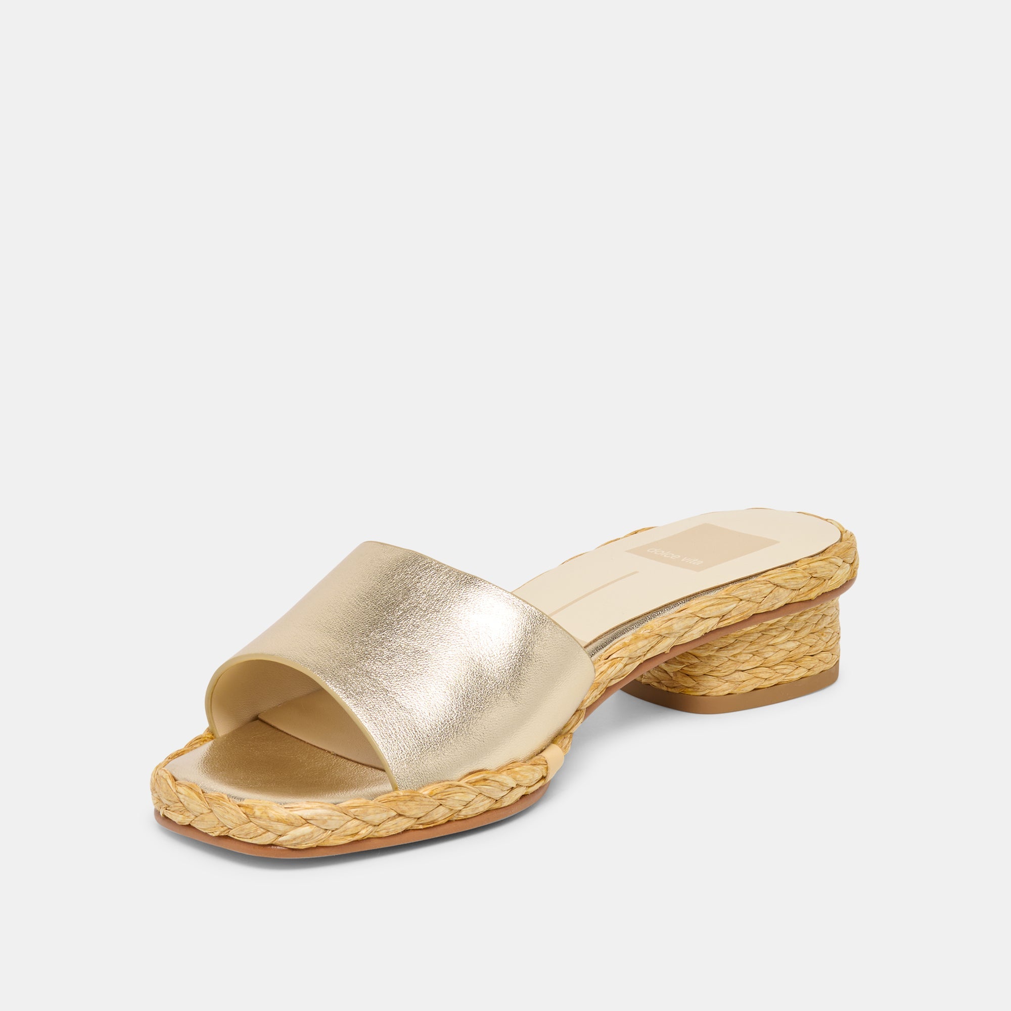 Dolce Vita SHOES | Dixi Platinum Leather Sandals