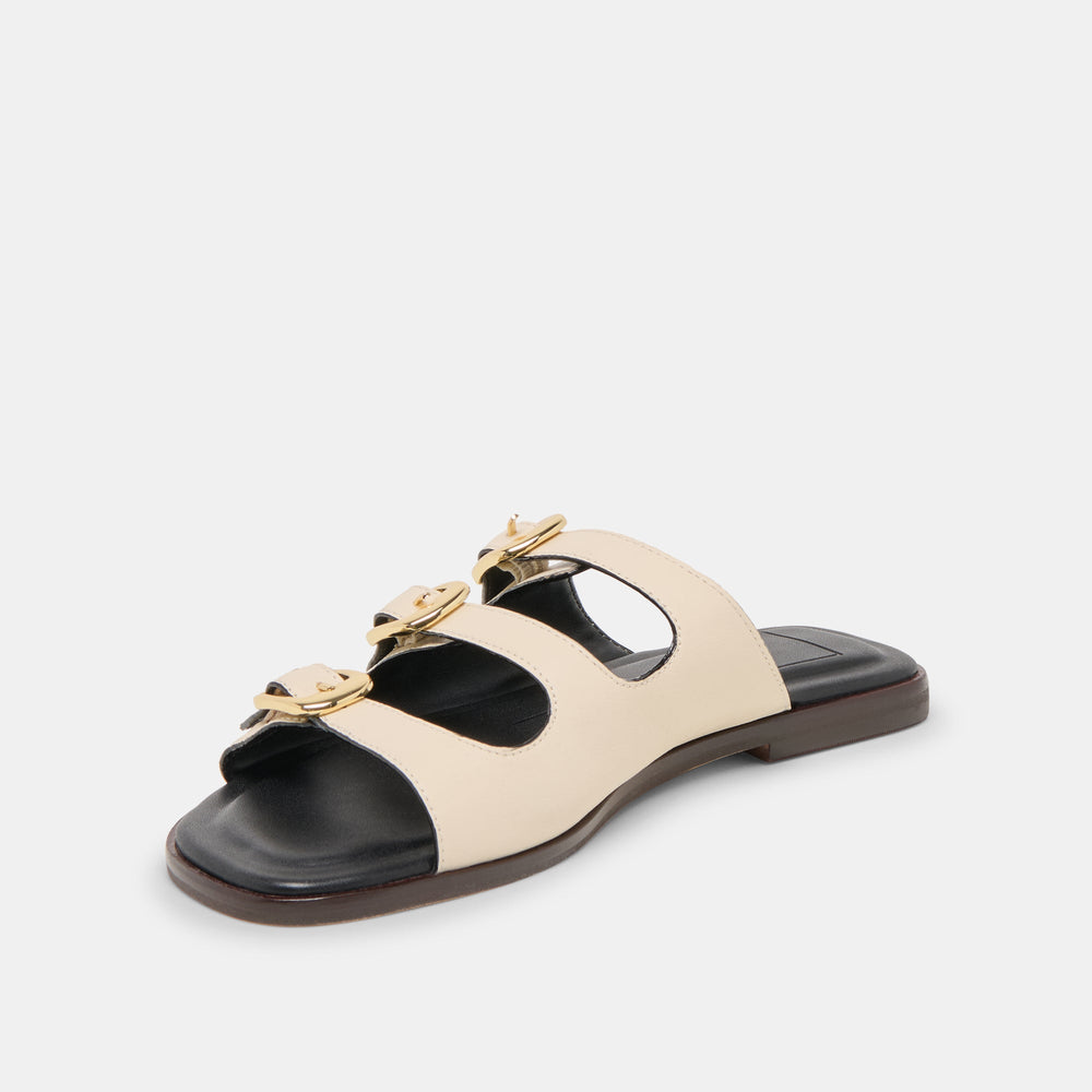 Dolce Vita SHOES | Fin Bone Leather Sandals