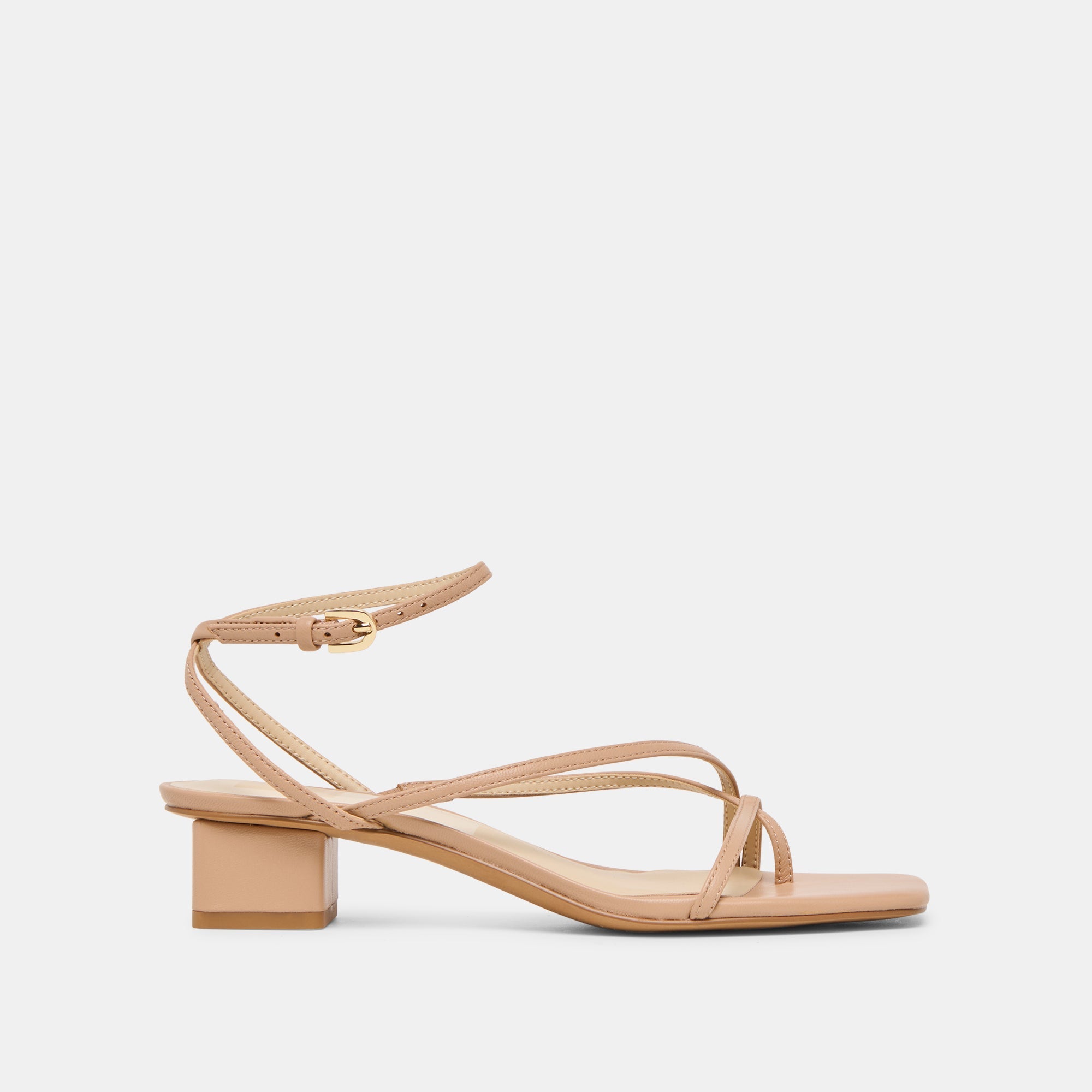 Dolce Vita SHOES | Karlos Wide Lt Tan Leather Sandals