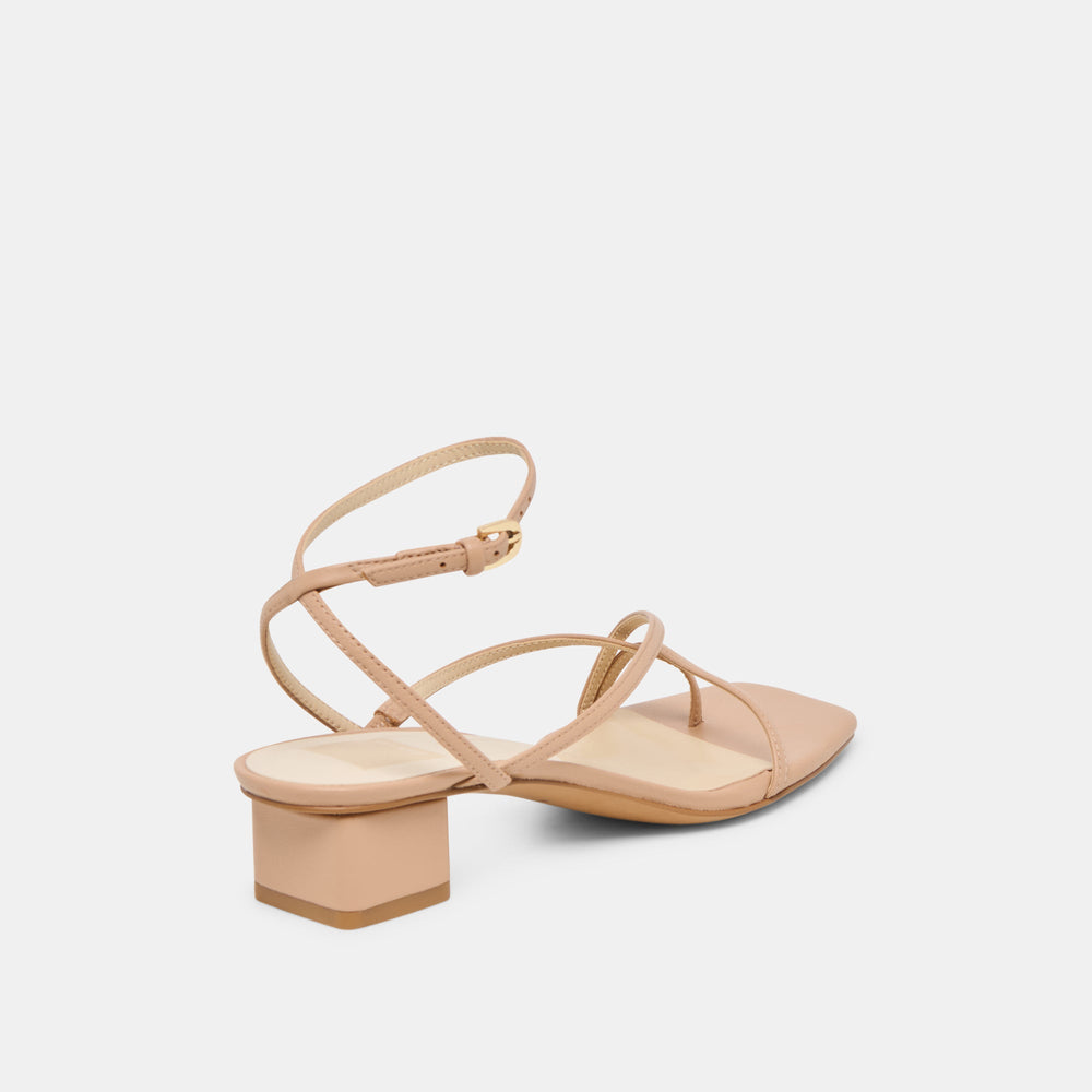 Dolce Vita SHOES | Karlos Wide Lt Tan Leather Sandals