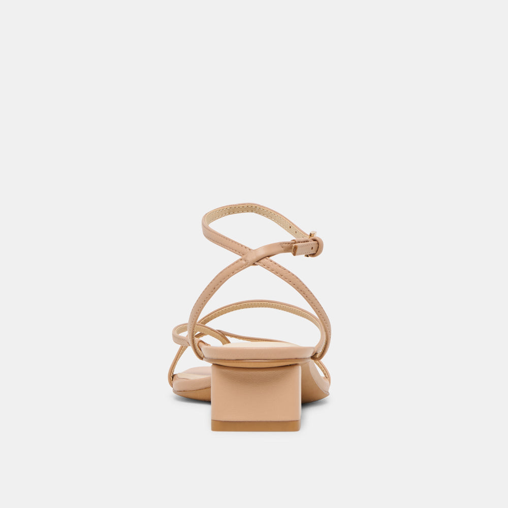 Dolce Vita SHOES | Karlos Wide Lt Tan Leather Sandals
