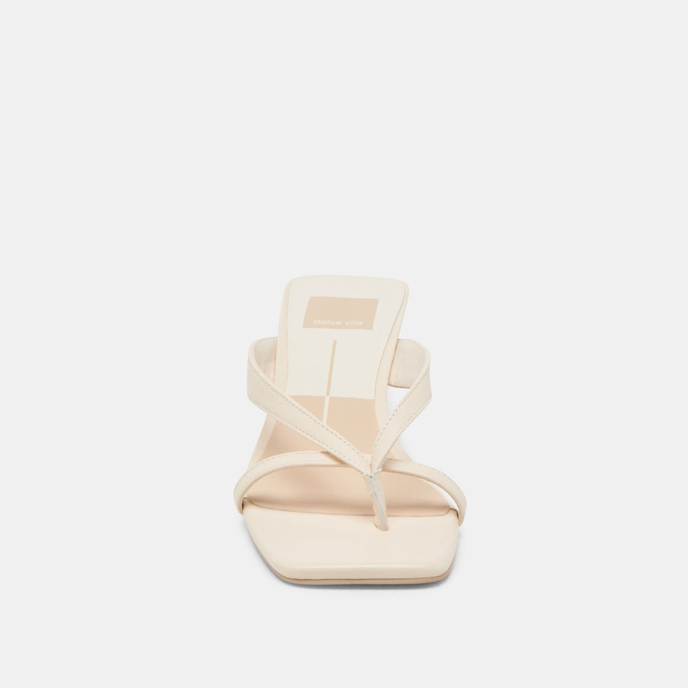 Dolce Vita SHOES | Brevel Wide Bone Leather Heels